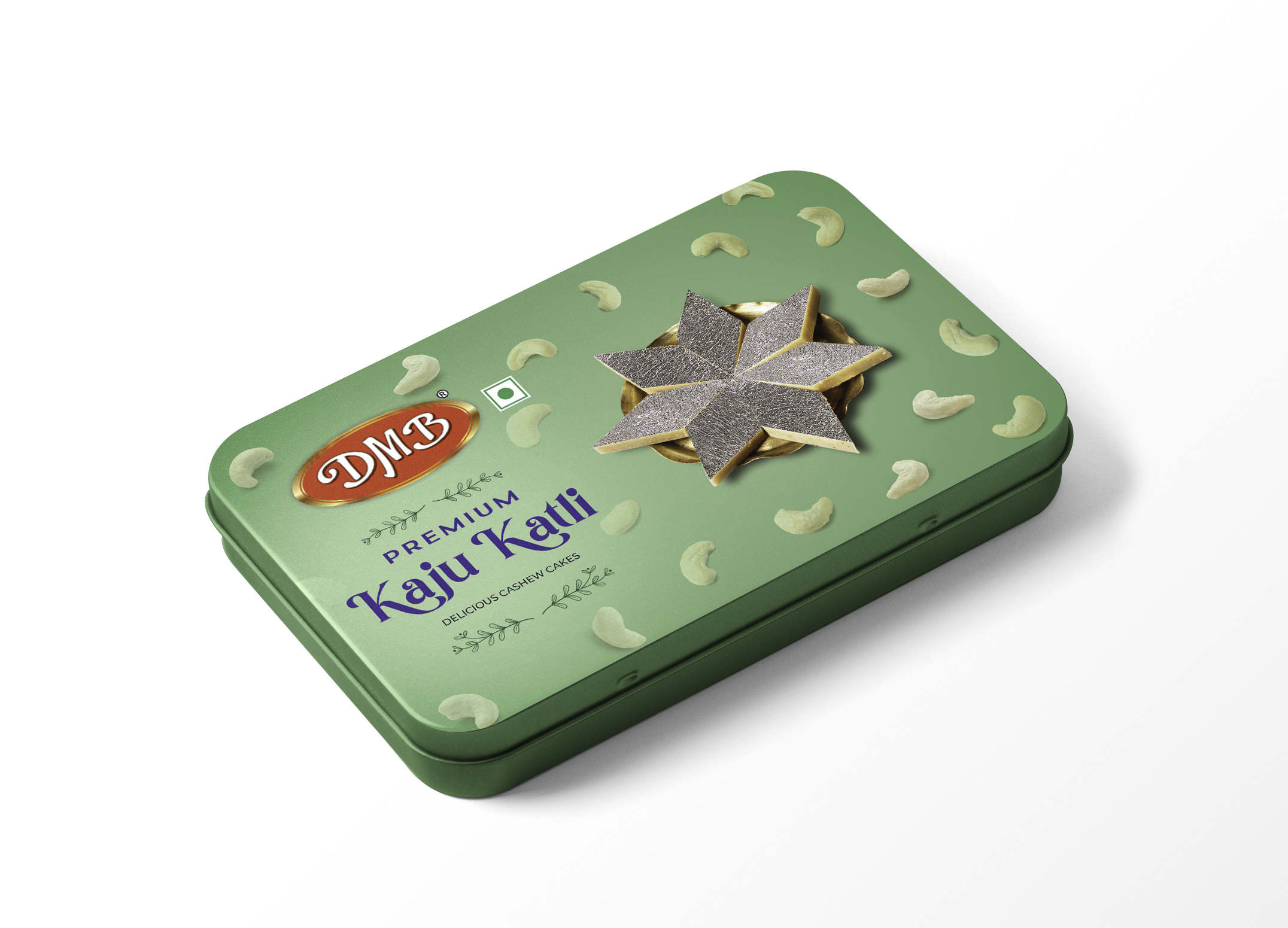 Kaju-Katli_Metal-Boxes-325GM-FRONT_1-copy-1.jpg Premium Kaju Katli - Image 1